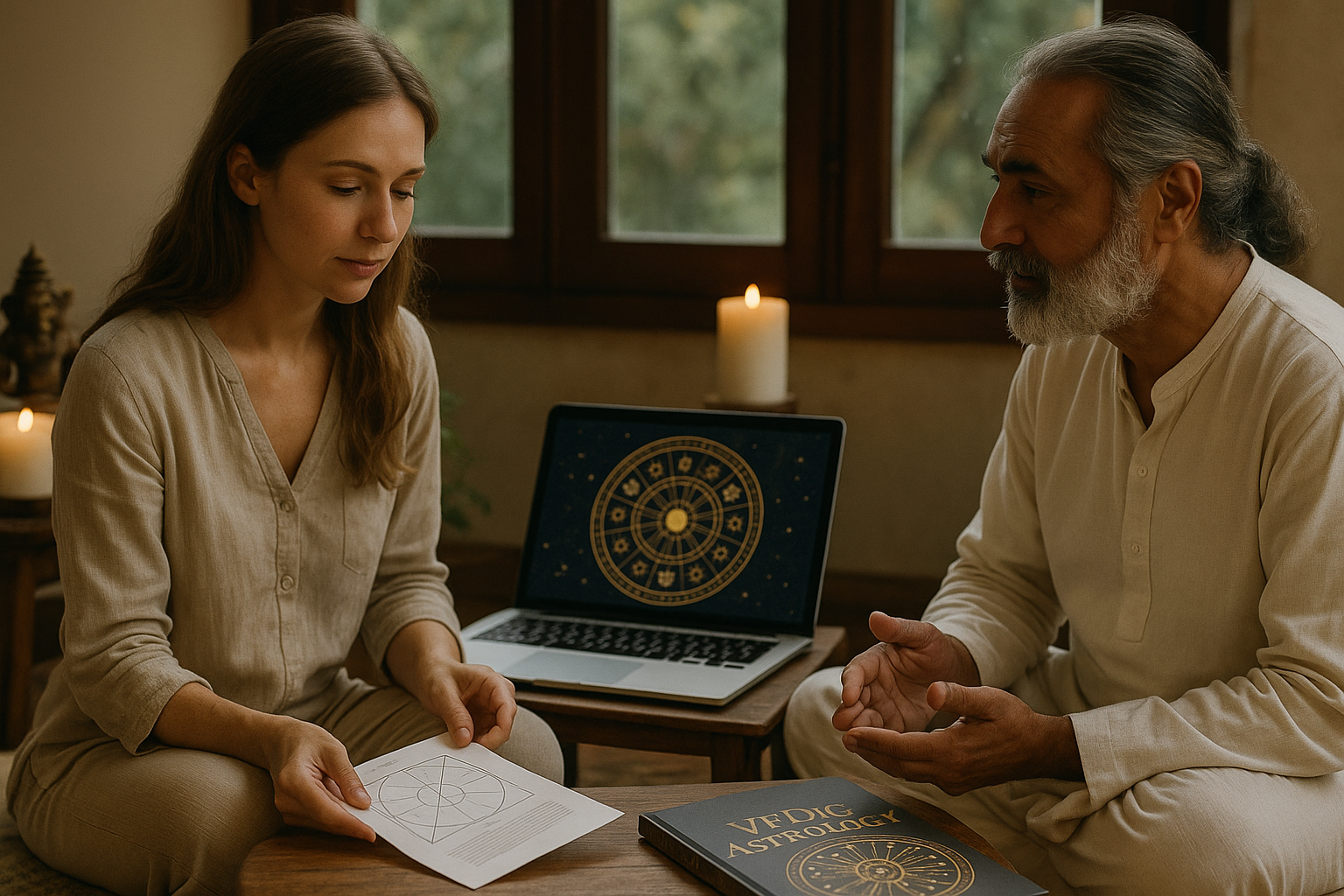 Astrology consultation at VividAshram
